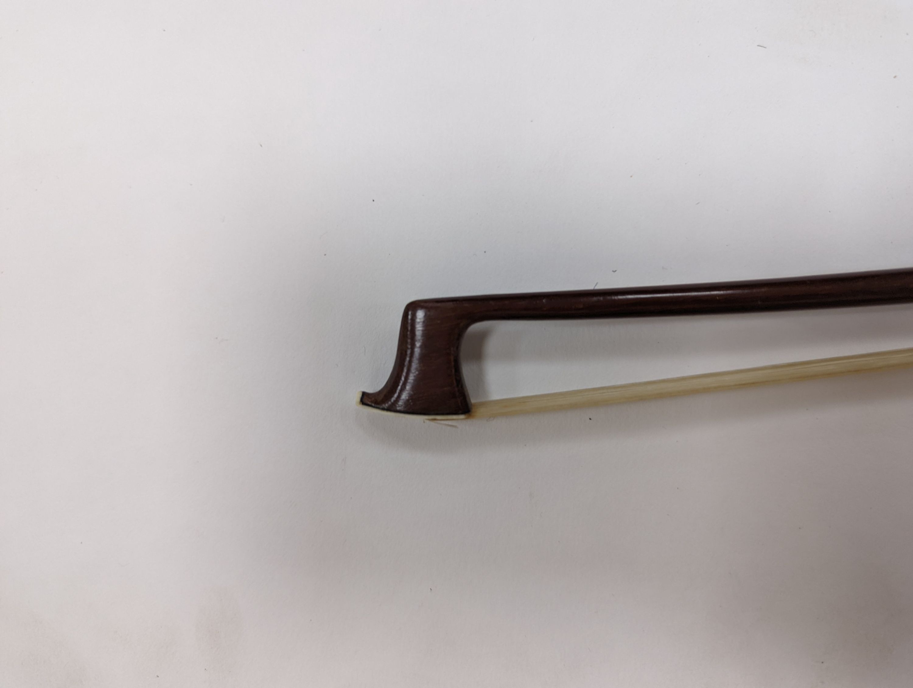 Two cased violins and bows, one with ‘Antonius Straduarius Cremonensis Faciebat Anno 17/13 Made In Czechoslovakia’ label to interior